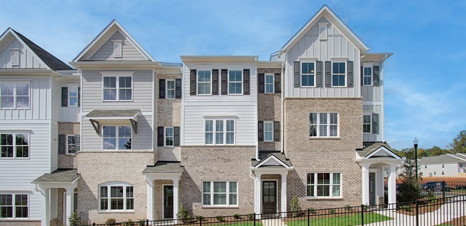 Powder Springs townhomes exterior