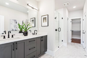 Findley Row model home bathroom