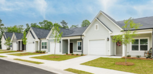 The Cottages at Dawsonville streetscape